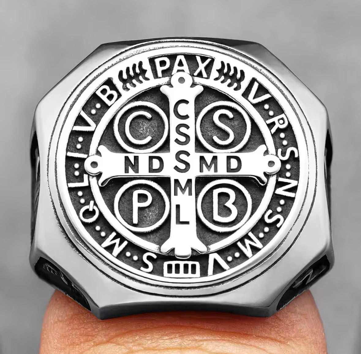 Saint Benedict Ring