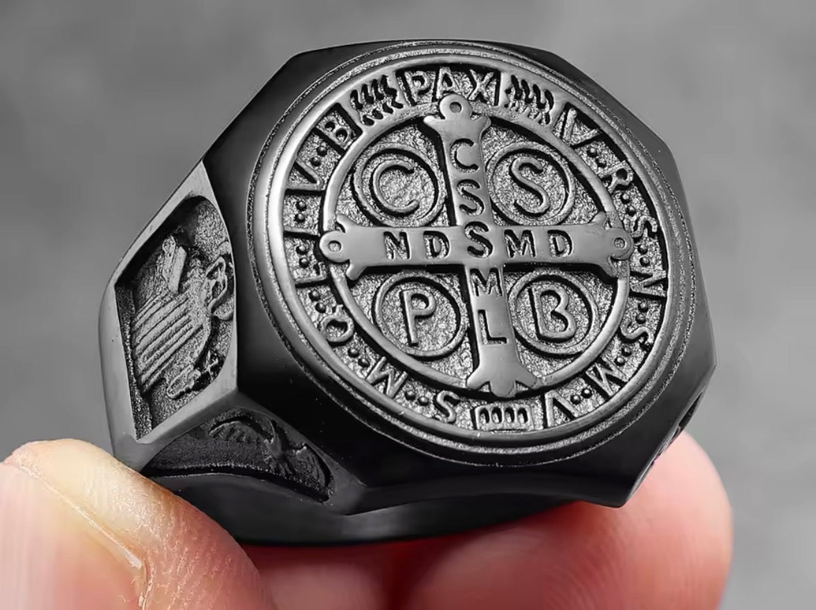 Saint Benedict Ring